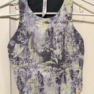 Lululemon Athletica Purple Fitted Sleeveless Tank Top
